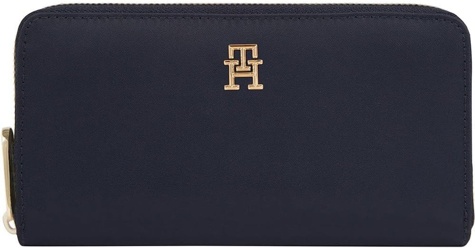 Tommy Hilfiger doamnelor portofel Poppy sloturi mari pentru carduri Portofel Femei Naty Shop Albastru spațial Os