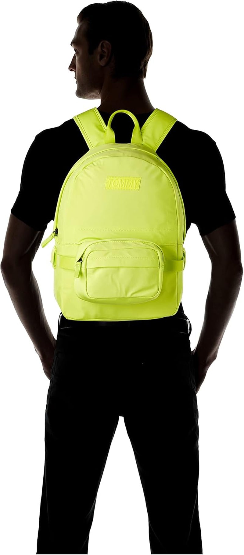 TOMMY HILFIGER Tineret 2 în 1 Rucsac Neo Lime Rucsacuri si ghiozdane premium Naty Shop