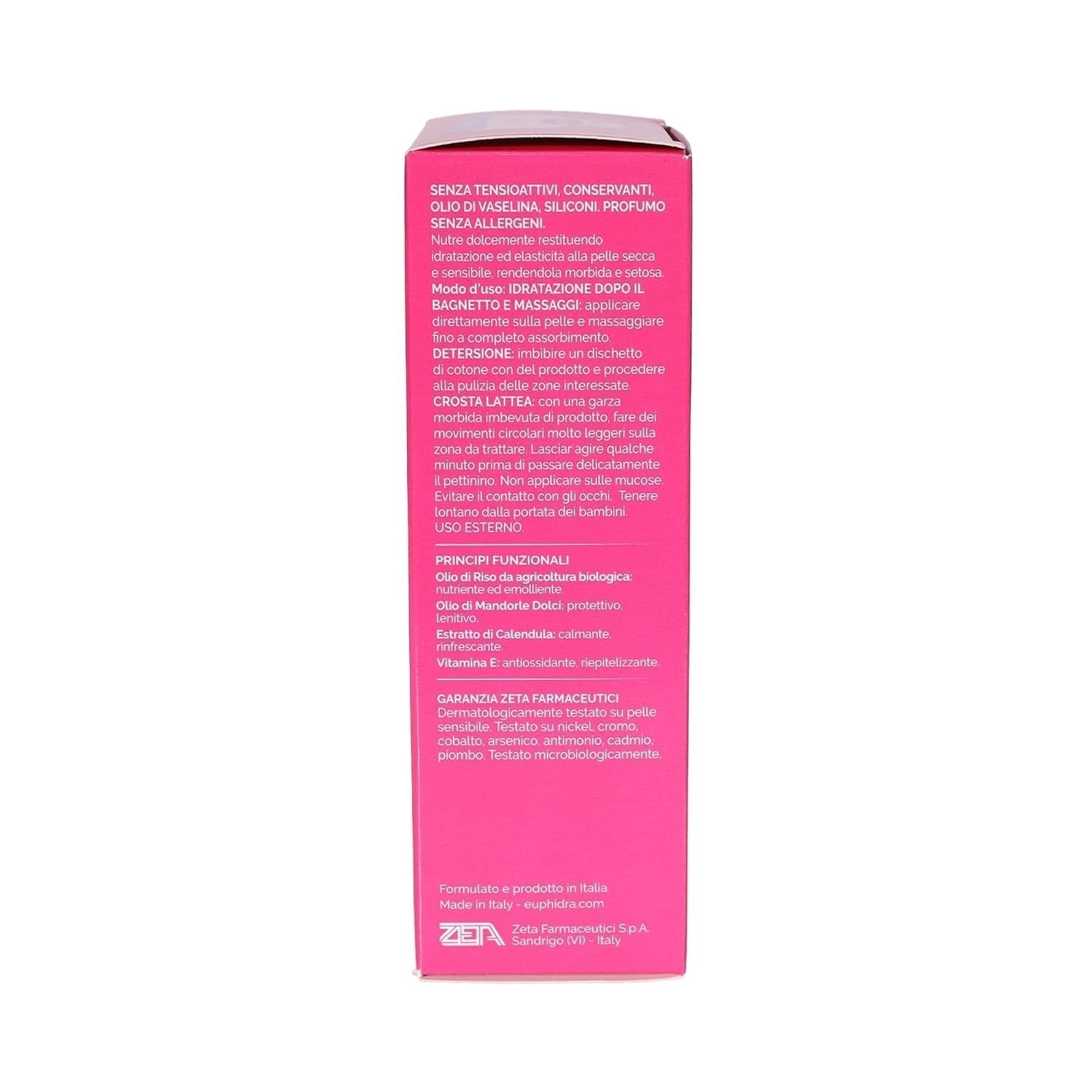 Ulei de corp Starch Mio, îndepărtează pălăria de leagăn de la nou-născuți, 200 ml Copii - Baie si Skincare Naty Shop