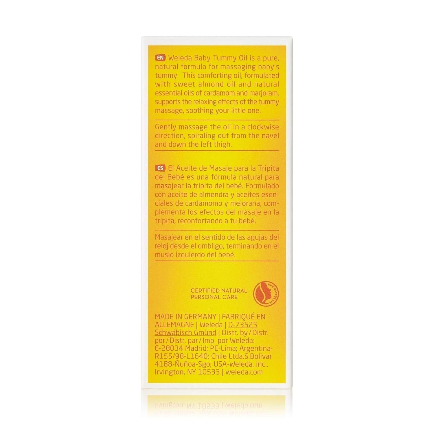 Weleda Baby Tummy Oil, 50 ml Copii - Baie si Skincare Naty Shop